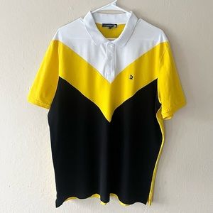 Giorgio Dimare Mens Casual Colorway Polo Shirt Size 3XL Short Sleeve Collared